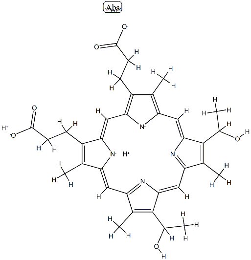 palladium hematoporphyrin 结构式