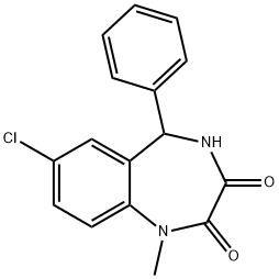 替马西泮相关物质F 结构式