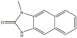 2H-Naphth[2,3-d]imidazol-2-one,1,3-dihydro-1-methyl-(8CI) 结构式