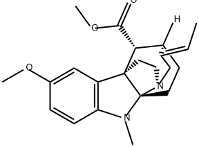 10-Methoxy-1-methyl-2,4(1H)-cyclo-3,4-secoakuammilan-17-oic acid methyl ester 结构式