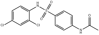 4-(2,4-Dichlorophenylsulfamoyl)acetanilide, 97% 结构式