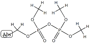 Diphosphoric acid α-(chloromethyl)α,β,β-trimethyl ester 结构式