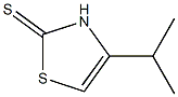 2(3H)-THIAZOLETHIONE,4-(1-METHYLETHYL)-(9CI) 结构式