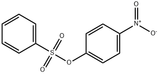 苯磺酸对硝基苯酯 结构式