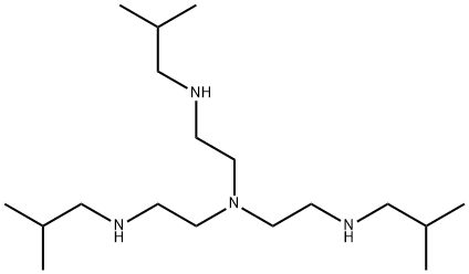 三(异丁基氨基乙基)胺 结构式