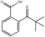 2-(2,2-dimethylpropanoyl)benzoic acid 结构式