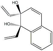 1,2-Naphthalenediol, 1,2-diethenyl-1,2-dihydro-, (1R,2R)-rel- (9CI) 结构式