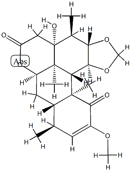 PICRASIN-E 结构式