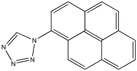 1-(1-pyrenyl)-1H-tetraazole 结构式