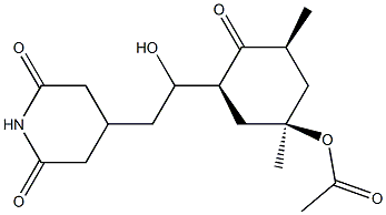 acetoxycycloheximide 结构式