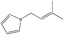 1H-Pyrrole,1-(3-methyl-2-butenyl)-(9CI) 结构式