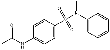 4-(N-Methyl-N-phenylsulfamoyl)acetanilide, 97% 结构式