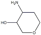 3-氨基-1,5-脱水-2,3-二脱氧-戊糖醇 结构式