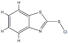 2-Benzothiazolesulfenylchloride(6CI,8CI,9CI) 结构式