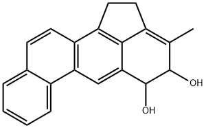 3-Methylcholanthrene-4,5-dihydrodiol 结构式