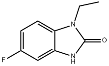 2H-Benzimidazol-2-one,1-ethyl-5-fluoro-1,3-dihydro-(9CI) 结构式