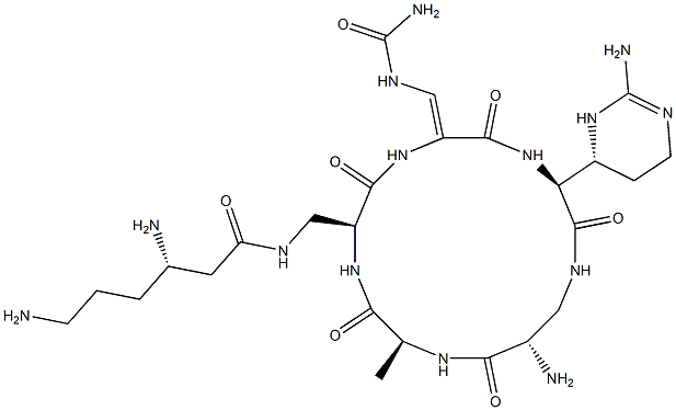 capreomycin IB 结构式