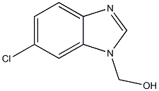 1H-Benzimidazole-1-methanol,6-chloro-(9CI) 结构式