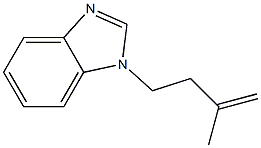 1H-Benzimidazole,1-(3-methyl-3-butenyl)-(9CI) 结构式