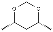 4α,6α-Dimethyl-1,3-dioxane 结构式