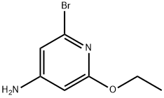 4-Pyridinamine,2-bromo-6-ethoxy-(9CI) 结构式