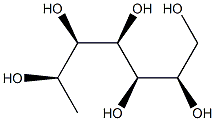 7-Deoxy-D-glycero-D-manno-heptitol 结构式