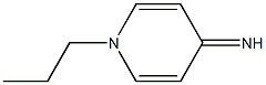 4(1H)-Pyridinimine,1-propyl-(9CI) 结构式