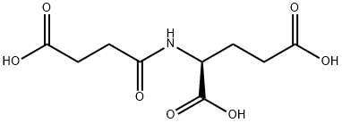 N(2)-succinylglutamate 结构式