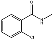 2-氯-N-甲基苯甲酰胺 结构式