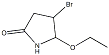 2-Pyrrolidinone,4-bromo-5-ethoxy-(9CI) 结构式