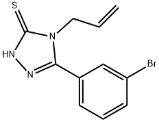 4-allyl-5-(3-bromophenyl)-4H-1,2,4-triazole-3-thiol