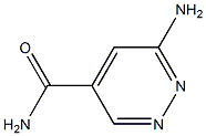 4-Pyridazinecarboxamide,6-amino-(8CI) 结构式