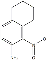 1-nitro-5,6,7,8-tetrahydro-2-naphthalenamine 结构式