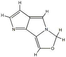 6H-Pyrrolo[2,3:3,4]pyrrolo[1,2-c]oxazole(9CI) 结构式