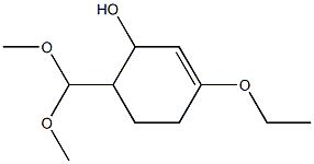 2-Cyclohexen-1-ol,6-(dimethoxymethyl)-3-ethoxy-(9CI) 结构式