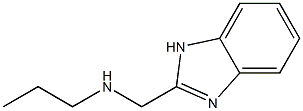 1H-Benzimidazole-2-methanamine,N-propyl-(9CI) 结构式