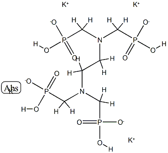 EDTMP 钾 结构式