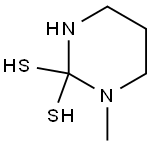 2,2(1H)-Pyrimidinedithiol,tetrahydro-1-methyl-(9CI) 结构式