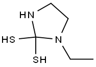 2,2-Imidazolidinedithiol,1-ethyl-(9CI) 结构式