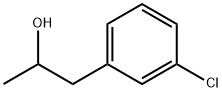 1-(3-氯苯基)丙烷-2-醇 结构式