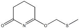 2(3H)-Pyridinone,4,5-dihydro-6-[(methylthio)methoxy]-(9CI) 结构式