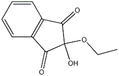 1H-Indene-1,3(2H)-dione,2-ethoxy-2-hydroxy-(9CI) 结构式