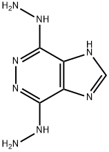 (5-hydrazinyl-3,4,7,9-tetrazabicyclo[4.3.0]nona-2,4,7,10-tetraen-2-yl) hydrazine 结构式