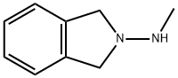 N-甲基-1,3-氢-2H-异吲哚-2-胺 结构式