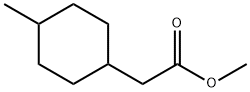 methyl 2-(4-methylcyclohexyl)acetate 结构式