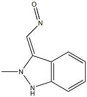 2-methyl-2H-indazole-3-carbaldehyde oxime 结构式