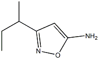 5-氨基-3-(仲丁基)异噁唑 结构式