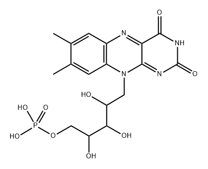 flavin mononucleotide semiquinone 结构式