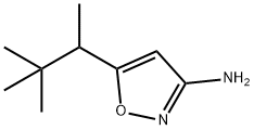 3-Isoxazolamine,5-(1,2,2-trimethylpropyl)-(9CI) 结构式