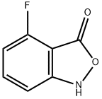 4-氟苯并[C]异恶唑-3(1H)-酮 结构式